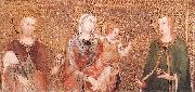 Simone Martini Madonna and Child between St Stephen and St Ladislaus oil on canvas